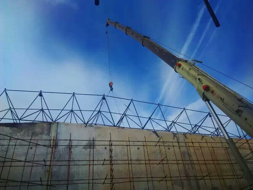 澳门食堂网架结构工程